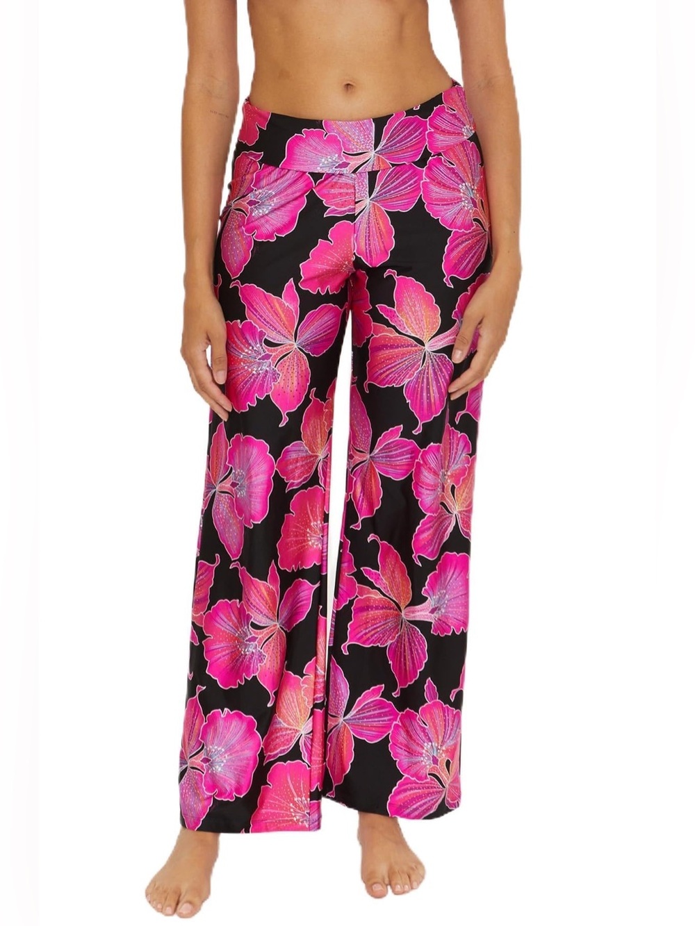 Trina Turk Swim & Spa Collection coverup Pink Modern Orchid Print $162
